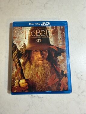 The Hobbit: An Unexpected Journey 3D Blu-ray - Blue Case